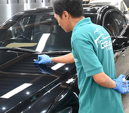 Layanan coating kendaraan