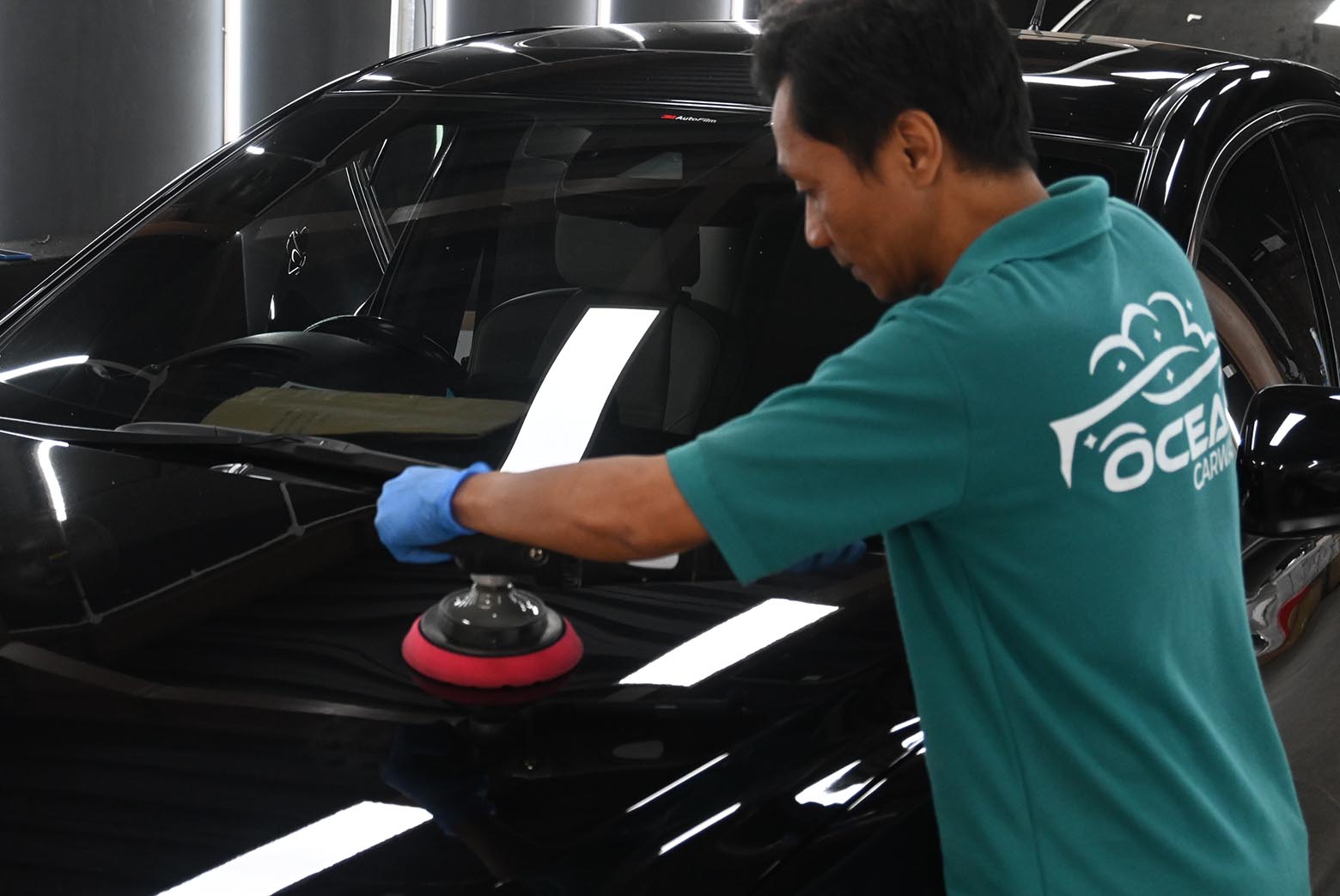 Layanan detailing interior mobil